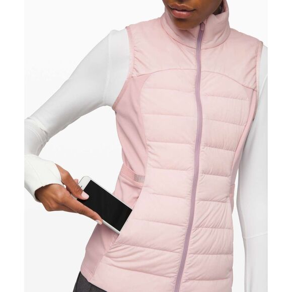 Lululemon Down For It All Vest *Porcelain Pink - Picture 7 of 10